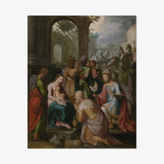 The Adoration of the Kings by Adam van Noort