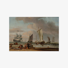 Beach View by Abraham Storck
