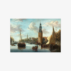 Embarkation of Company Troops at the Montelbaan Tower by Abraham Storck