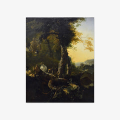 Landscape at Sunrise by Adam Pynacker