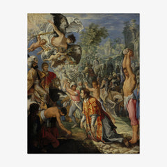 The Stoning of Saint Stephen by Adam Elsheimer