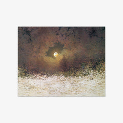 Moonlit Landscape with Cloudy Sky by Adalbert Stifter
