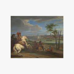 The Siege of Courtrai by Adam Frans van der Meulen