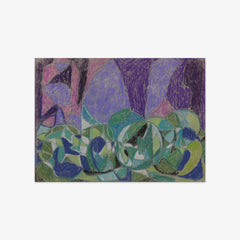 Great Composition Purple-Green-Blue by Adolf Hölzel