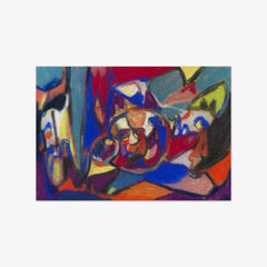 Anbetung by Adolf Hölzel