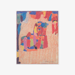 Composition with Figures by Adolf Hölzel