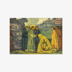 Christ and the Canaanite Woman by Adolf Hölzel