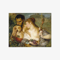 Nymph and Faun by Ernst Josephson
