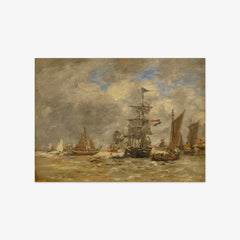 Marine by Eugène Boudin