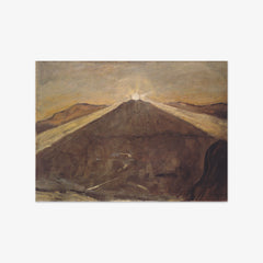 Sunset on the Mendel by Albin Egger-Lienz