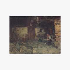 Farmhouse in Grafendorf by Alfred Egger-Lienz
