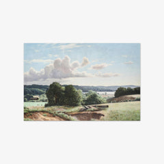 Landscape from the Silkeborg Region by Adolph Larsen