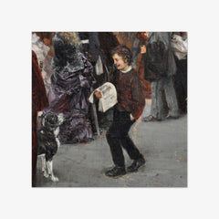 Departure of King Wilhelm by Adolph Menzel