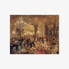 The Ball Supper by Adolph Menzel