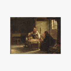 The Fortune-teller by Adolph Tidemand