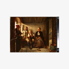 Neighbours by Adolph Tidemand