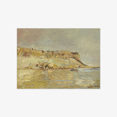 Coastal Mountains by Adolphe Joseph Thomas Monticelli