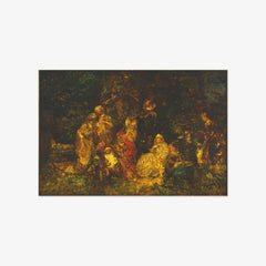 As You Like It by Adolphe Joseph Thomas Monticelli