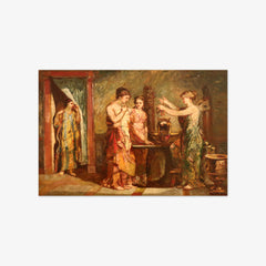 Psyche by Adolphe Joseph Thomas Monticelli