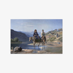The Return from Church by Adolph Tidemand