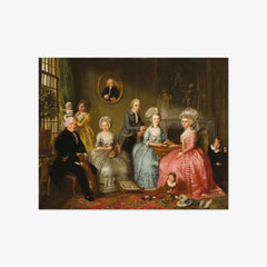 The Family of Jan van Loon by Adriaan de Lelie