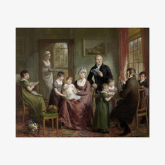 Portrait of the Family of Adriaan Bonebakker by Adriaan de Lelie