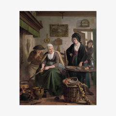 The Pancake Cook by Adriaan de Lelie