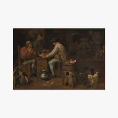 The Card Players by Adriaen Brouwer