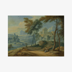 Mountainous Landscape by Adriaen Frans Boudewijns