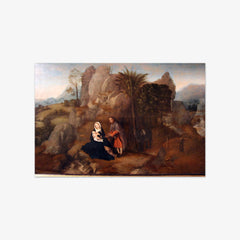 Landscape with the Rest during the Flight into Egypt by Adriaen Isenbrandt