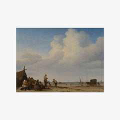 Beach View by Adriaen van de Velde