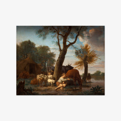 Fishing Shepherd by Adriaen van de Velde