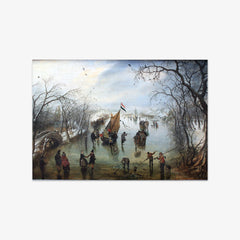 The Winter by Adriaen van de Venne
