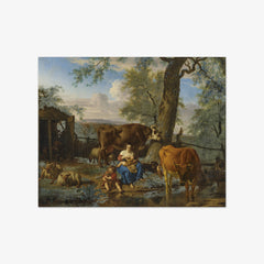 Maternal Occupation by Adriaen van de Velde