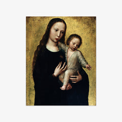 The Virgin Mary with the Child Jesus in a Shirt by Ambrosius Benson