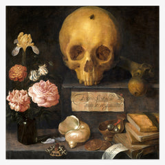 Vanitas Still Life by Adriaen van Nieulandt the Younger