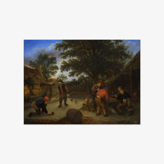 Game of Ringball by Adriaen van Ostade