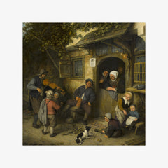 The Fiddler by Adriaen van Ostade
