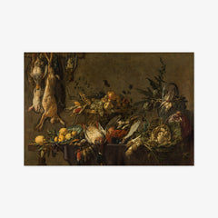 Kitchen Still Life by Adriaen van Utrecht