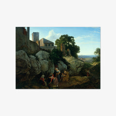 Ariccia (Morning) by Ludwig Richter