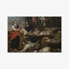 A Fishmonger's Stall by Adriaen van Utrecht