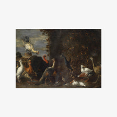 Poultry Yard by Adriaen van Utrecht