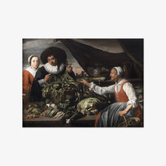 Old Vegetable Seller by Adriaen van Utrecht