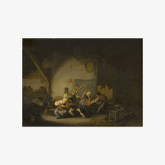 Peasants Making Merry by Adriaen van Ostade