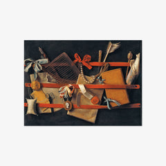 Trompe-l'œil Still Life by Samuel van Hoogstraten