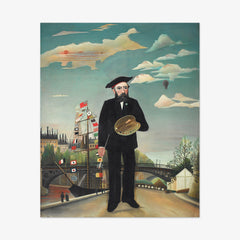Myself: Portrait – Landscape by Henri Rousseau