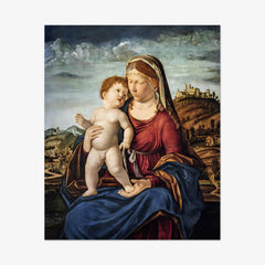 Madonna with Child against a Landscape Background by Cima da Conegliano