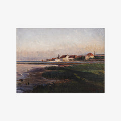 Kastrup Works, Evening Sun by Albert Gottschalk
