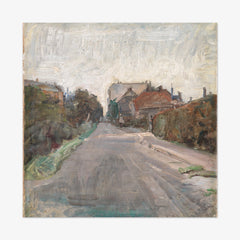 Street. The Outskirts of Copenhagen by Albert Gottschalk