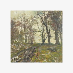 Impressionistic Autumn Landscape by Albert Gottschalk
